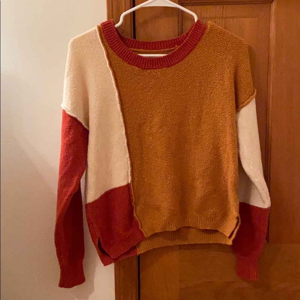 Multi color sweater
